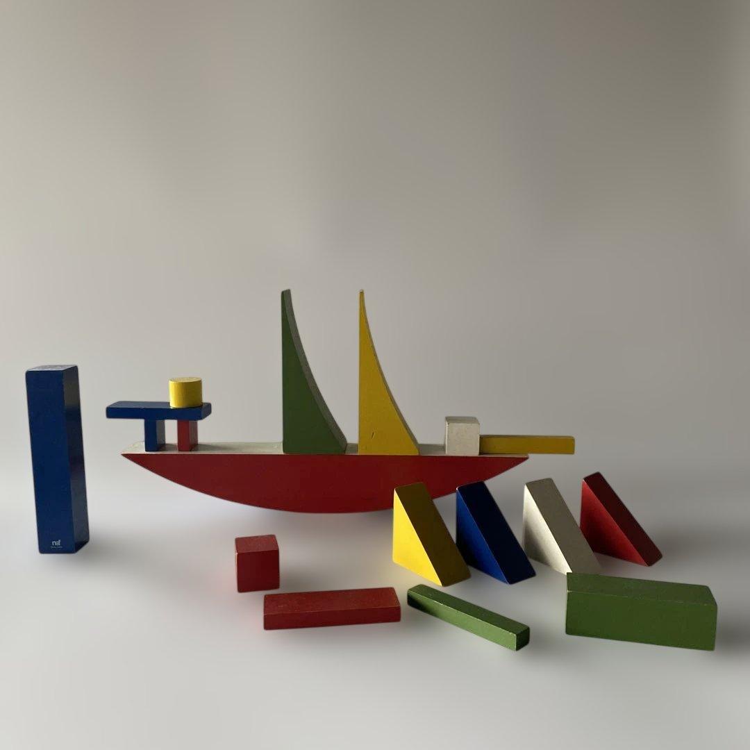 ネフ Naef バウハウス バウスピール Bauhaus 積み木 知育玩具 箱付
