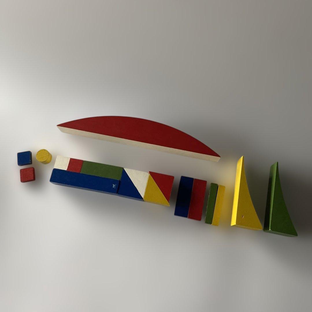 ネフ Naef バウハウス バウスピール Bauhaus 積み木 知育玩具 箱付