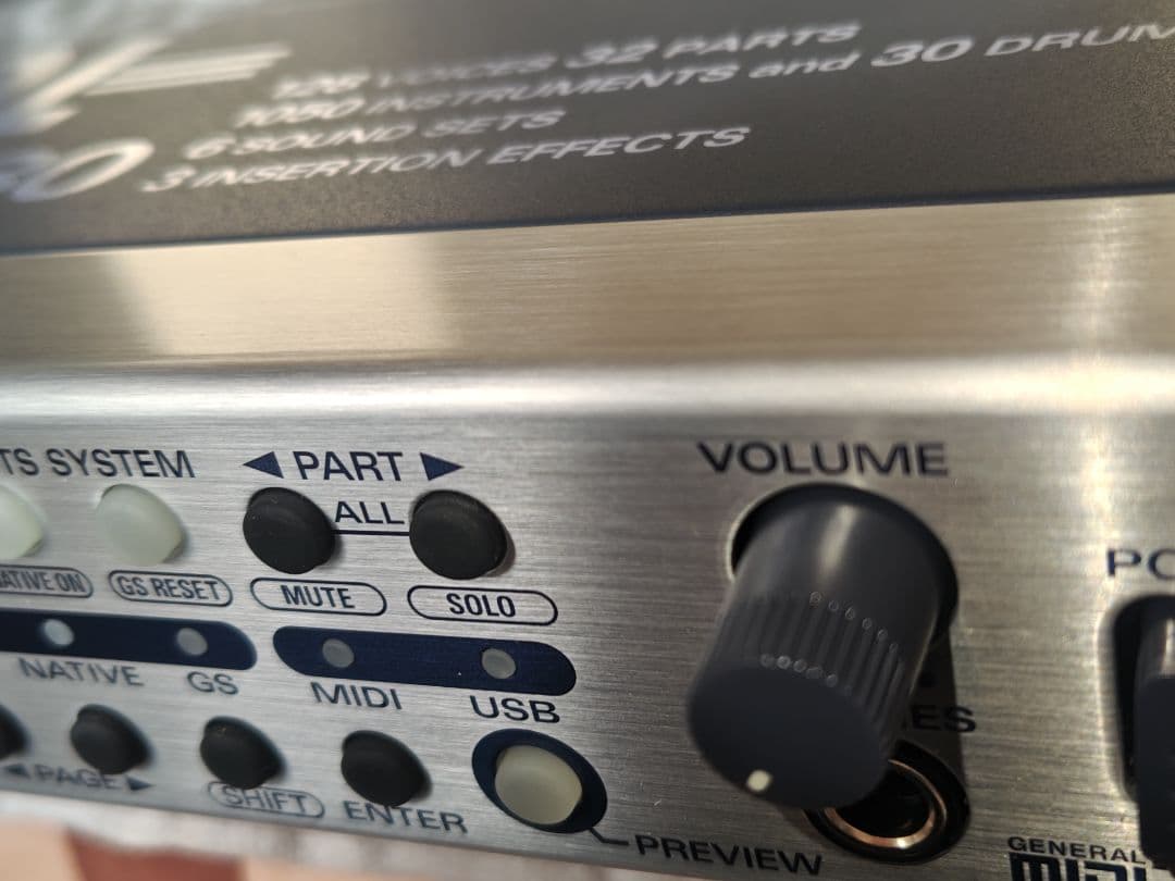 【通電確認のみ】EDIROL Roland SD-80