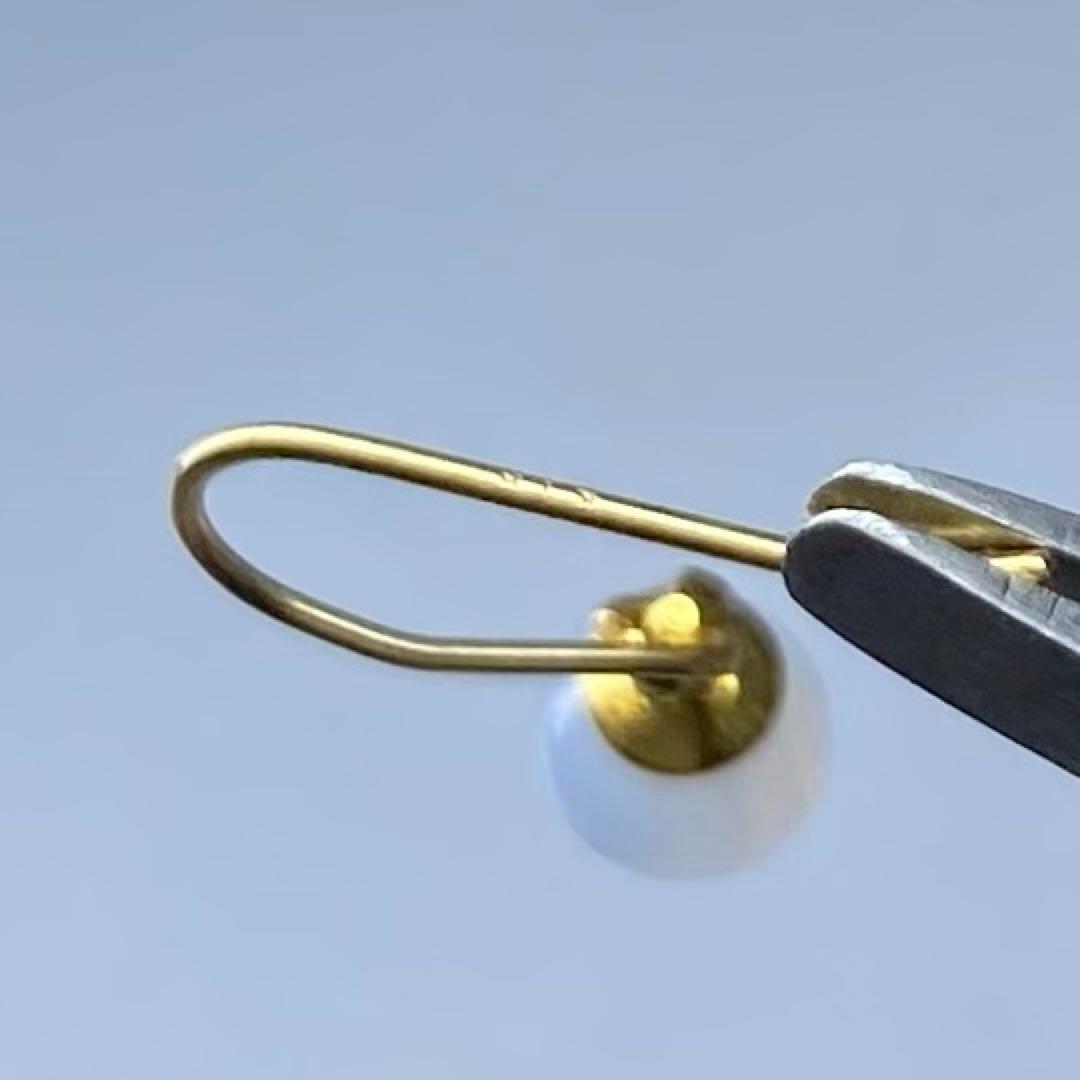 K18/K10刻印 ラベンダー翡翠 アクセ3点 1.7g 東キ7-0912☆2F