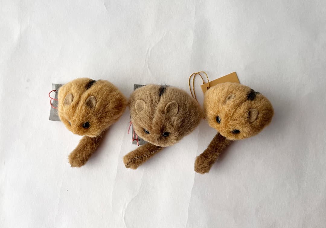 【希少】やまね工房 やまね ぬいぐるみ 3匹セット