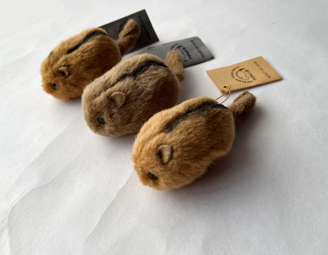 【希少】やまね工房 やまね ぬいぐるみ 3匹セット