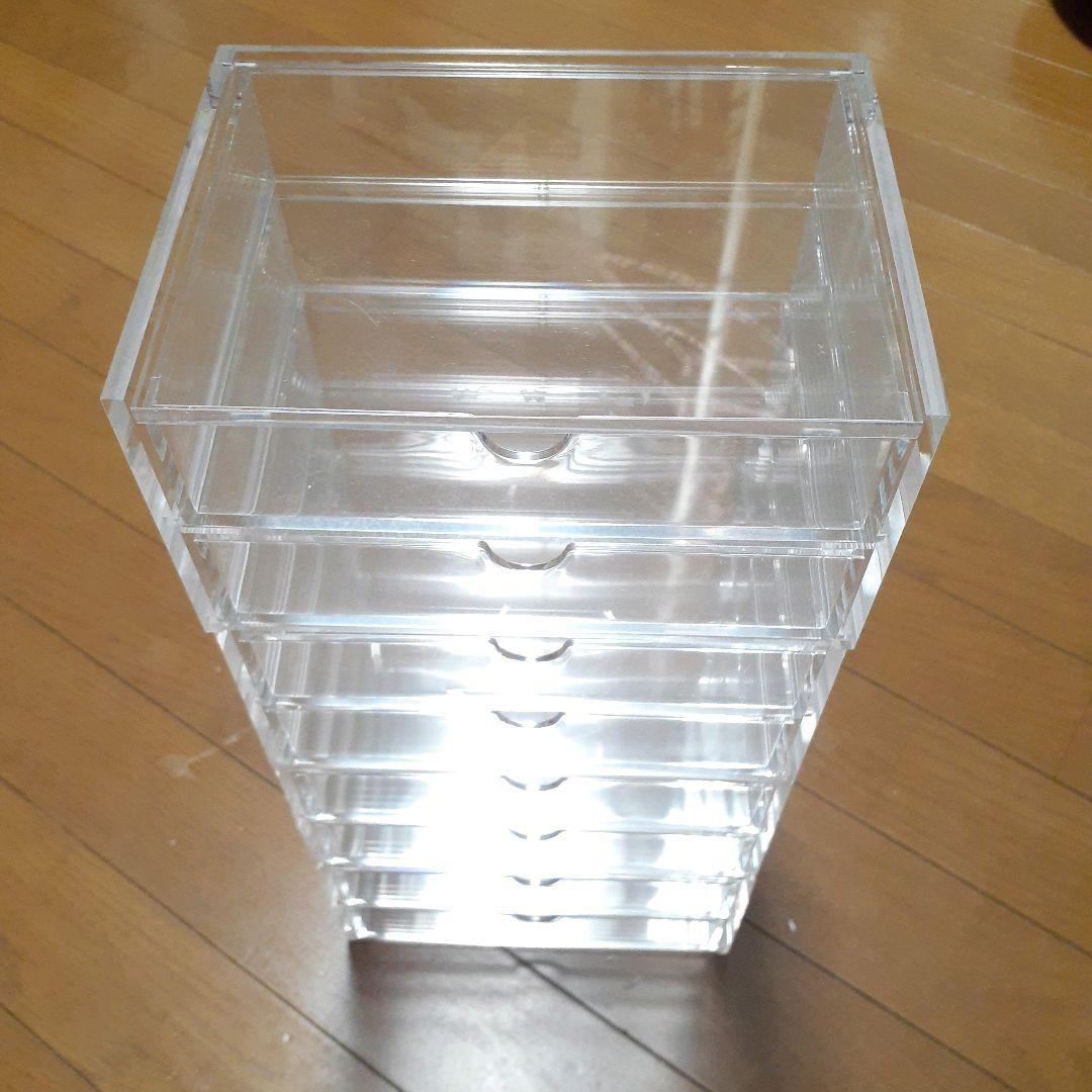 無印　アクリルケース　2段　4個　新品　未使用