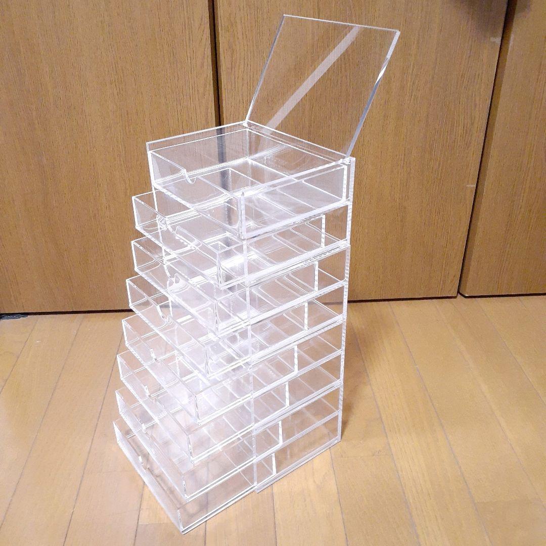 無印　アクリルケース　2段　4個　新品　未使用