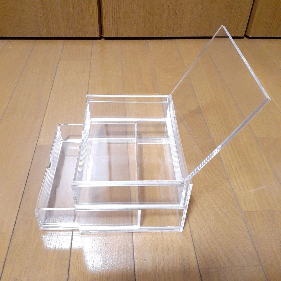 無印　アクリルケース　2段　4個　新品　未使用
