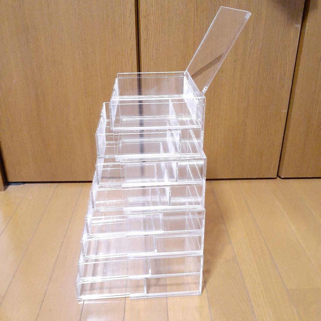 無印　アクリルケース　2段　4個　新品　未使用