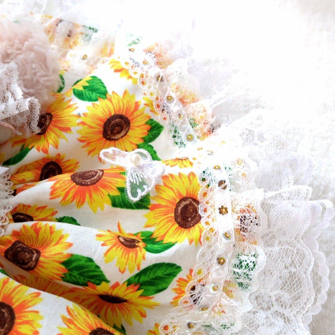 リーナベルコスチューム　1391 Sサイズ用　ひまわりコスチューム