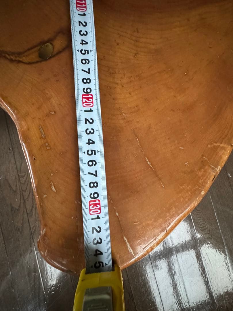 木製 亀型 テーブル 一枚板　お値下げしました