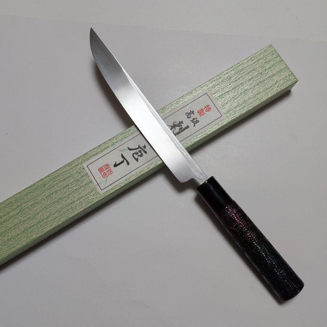 片刃包丁　松刃　北岡英雄作　7-2