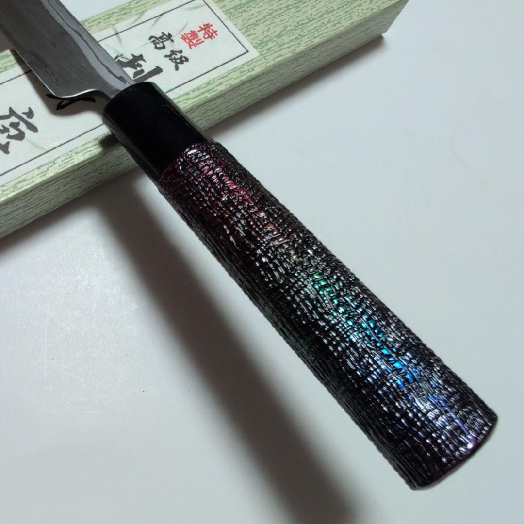 片刃包丁　松刃　北岡英雄作　7-2