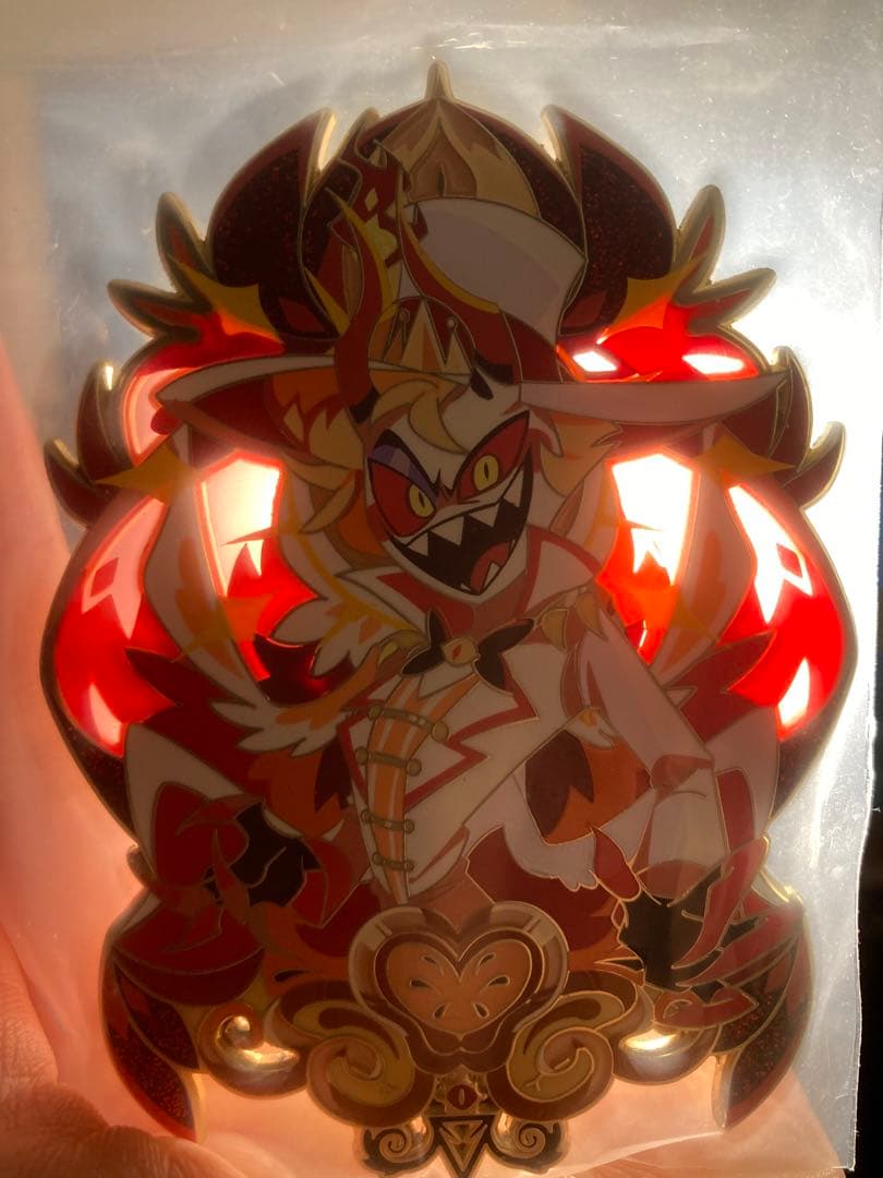 ハズビンホテルHazbin HotelピンバッジLucifer ルシファー - メルカリ
