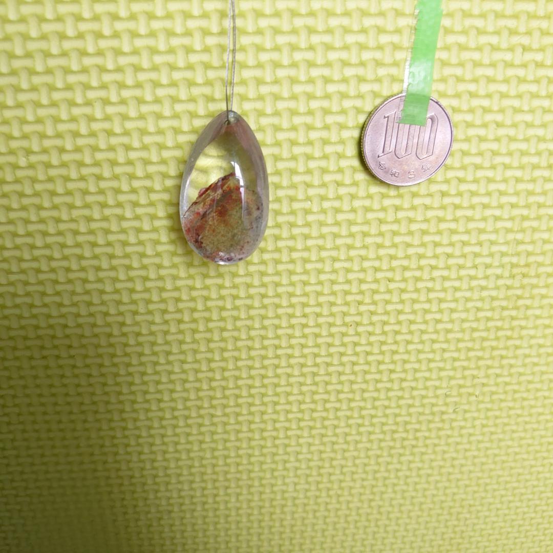 庭園水晶　ガーデンクォーツ　山　登山 水晶 ペンダント 幽霊水晶