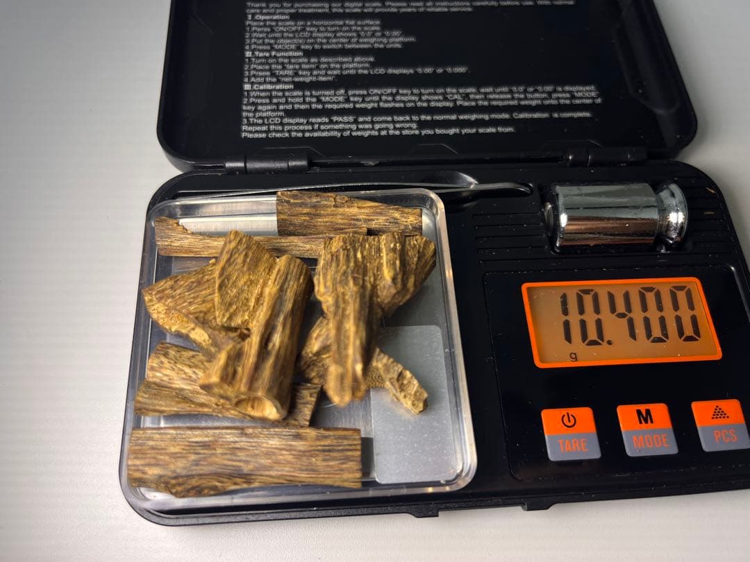 お香 天然沈香 六国五味聞香用 伽羅 香木 3ーSー10.400