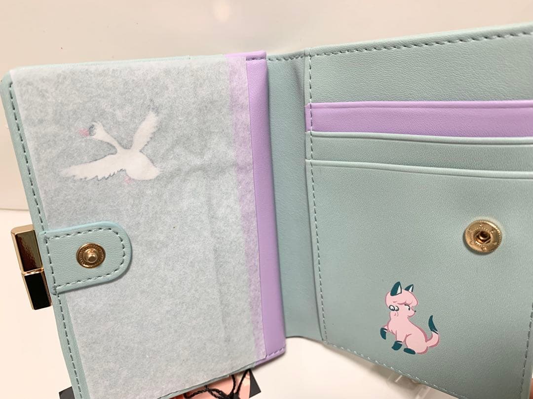 らんま1⁄2』×muddie 二つ折り財布 らんま らんま1/2 財布 二つ折り