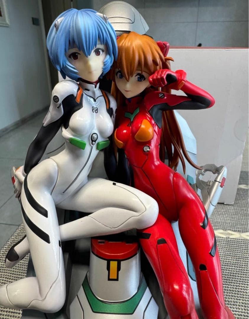 新世紀エヴァンゲリオン レイ & アスカ　フィギュア