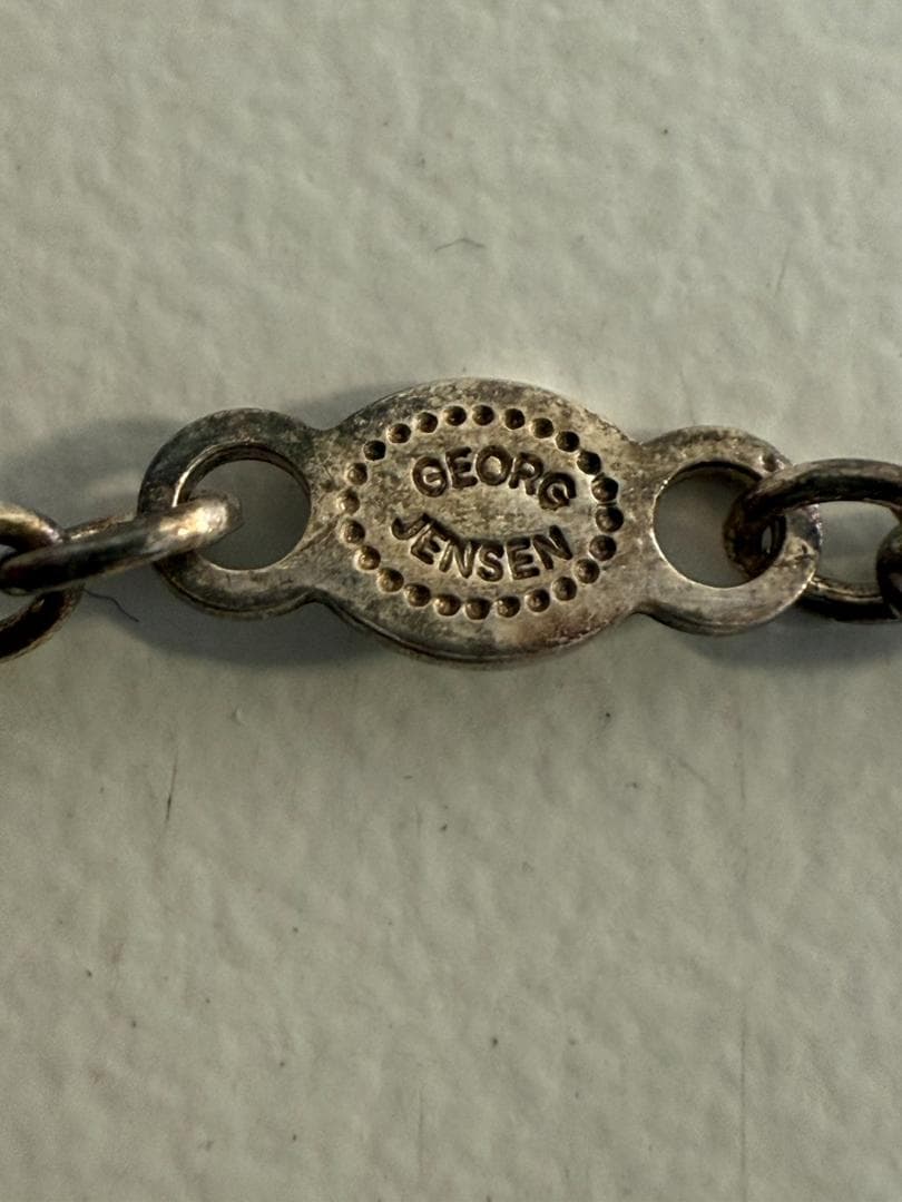   ハンスハンセン ヘマタイト ネックレス　#4506-4