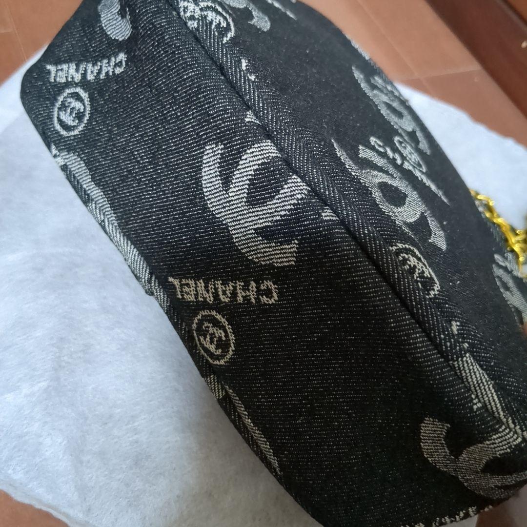 新品•未使用　CHANELノベルティ デニム ショルダーバッグ