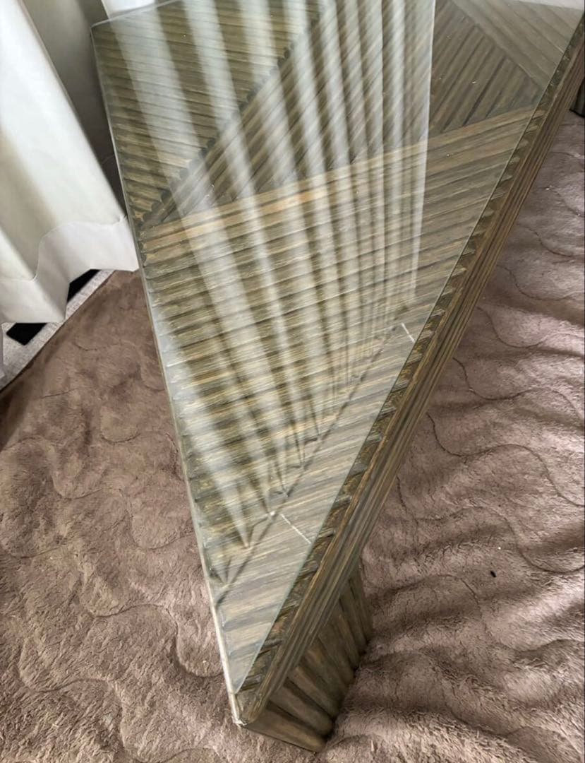 Casablanca カサブランカ ラタン製ローテーブル コーヒーテーブル ②