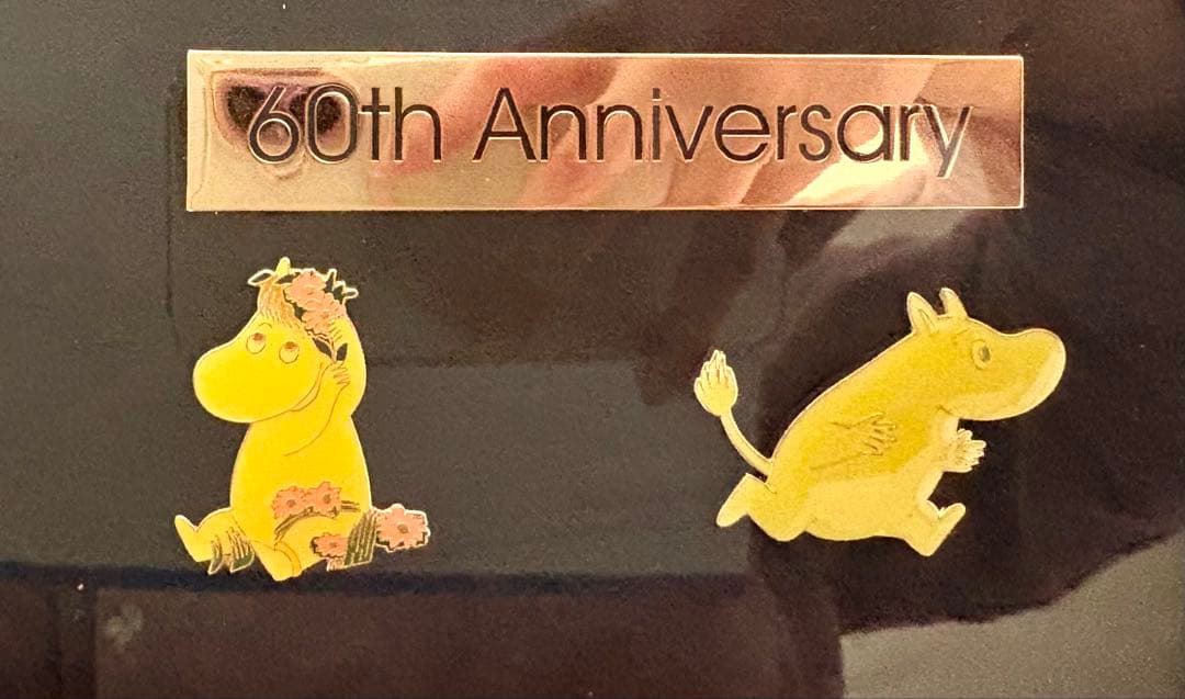 ムーミン60周年アニバーサリーピンバッチセット