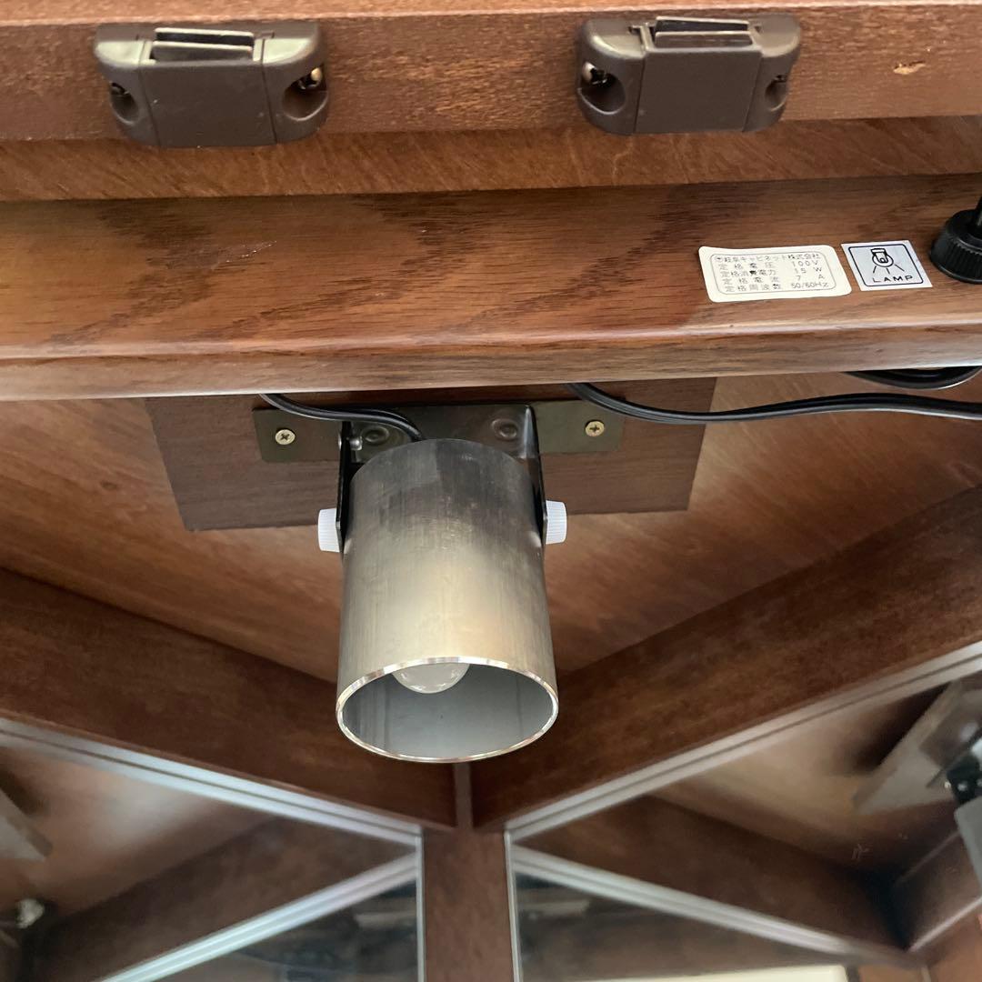 【カリモク KARIMOKU】コーナーキャビネット ガラスケース