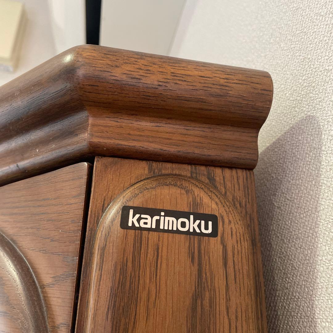 【カリモク KARIMOKU】コーナーキャビネット ガラスケース