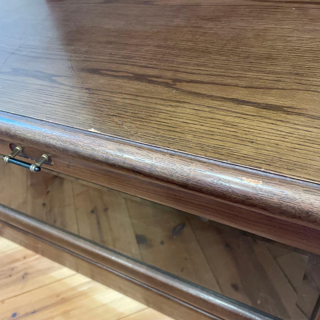 【カリモク KARIMOKU】コーナーキャビネット ガラスケース