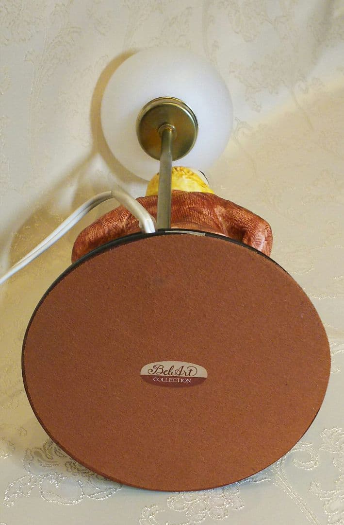 ✿美品✿ベルアートコレクション　ピエロのランプ／スタンド／陶器製／アンティーク