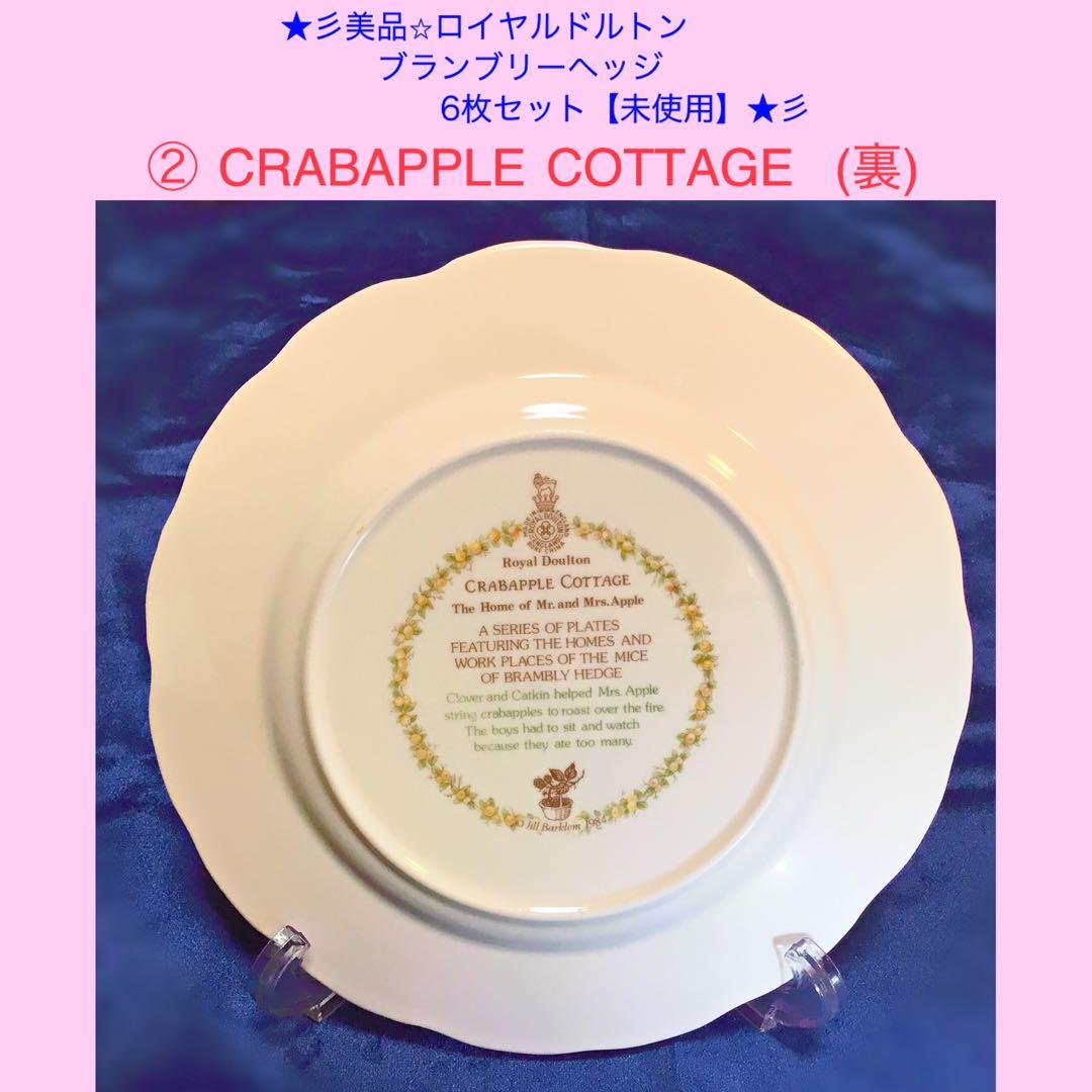 ★彡【美品/未使用】ブランブリーヘッジ 絵皿 《5枚＋1枚おまけ付き》セット★彡