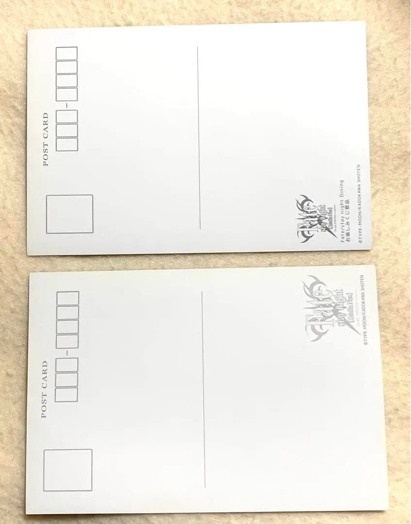 fate レアルタ ubw ポストカード ポスカ ランサー クーフーリン 2種