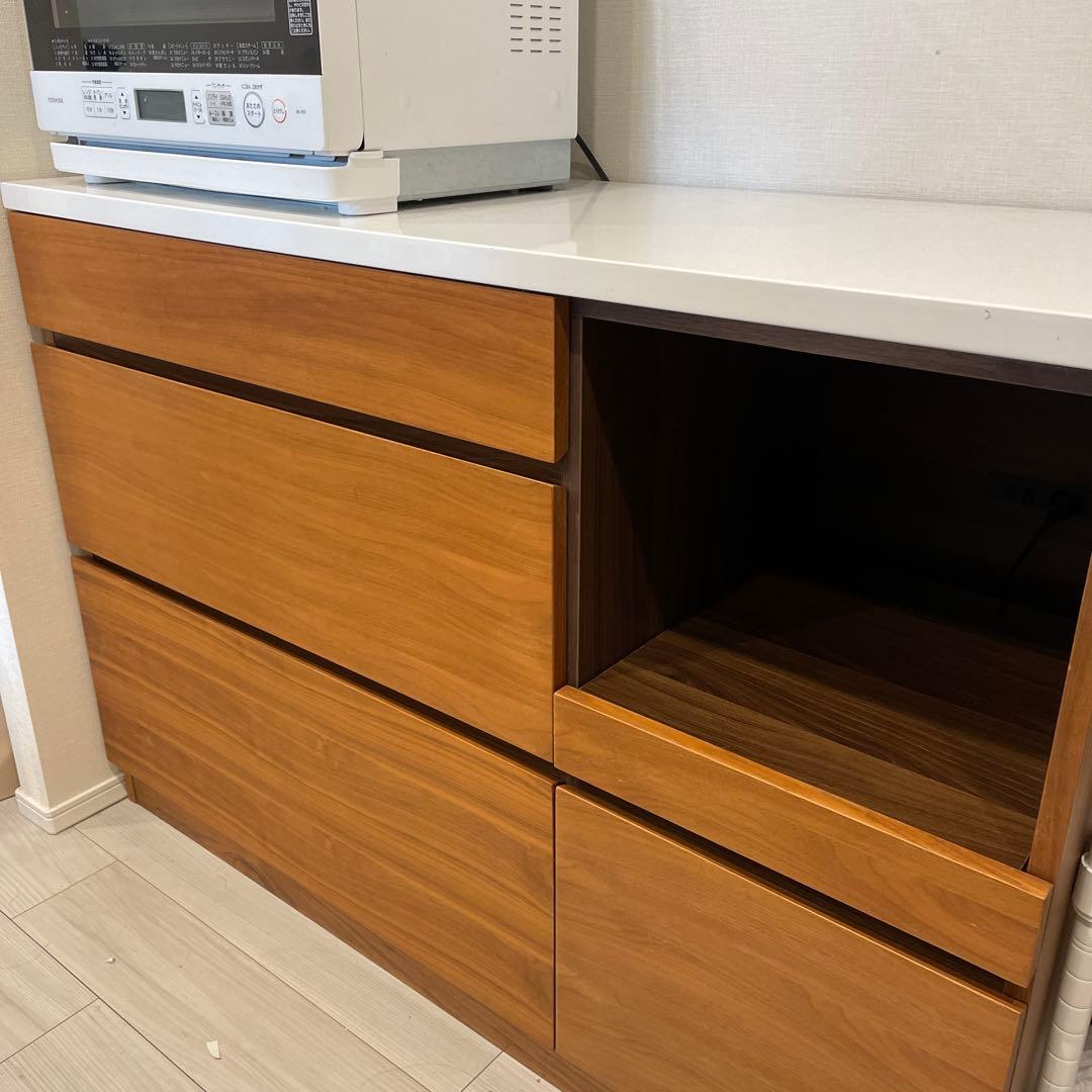 moda en casa キャビネット 食器棚 レンジボード