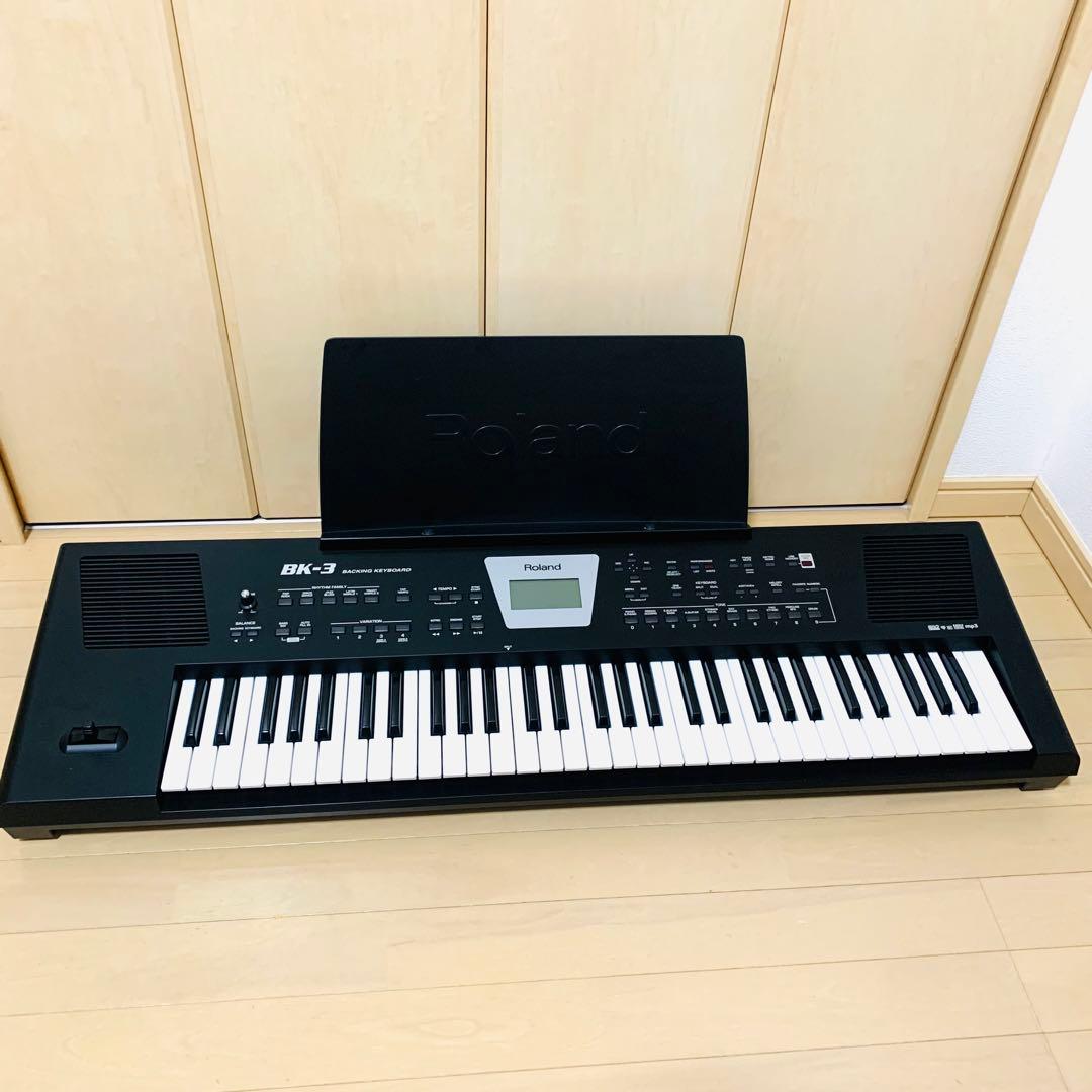 未使用級】Roland ローランド シンセサイザー BK-3 動作品