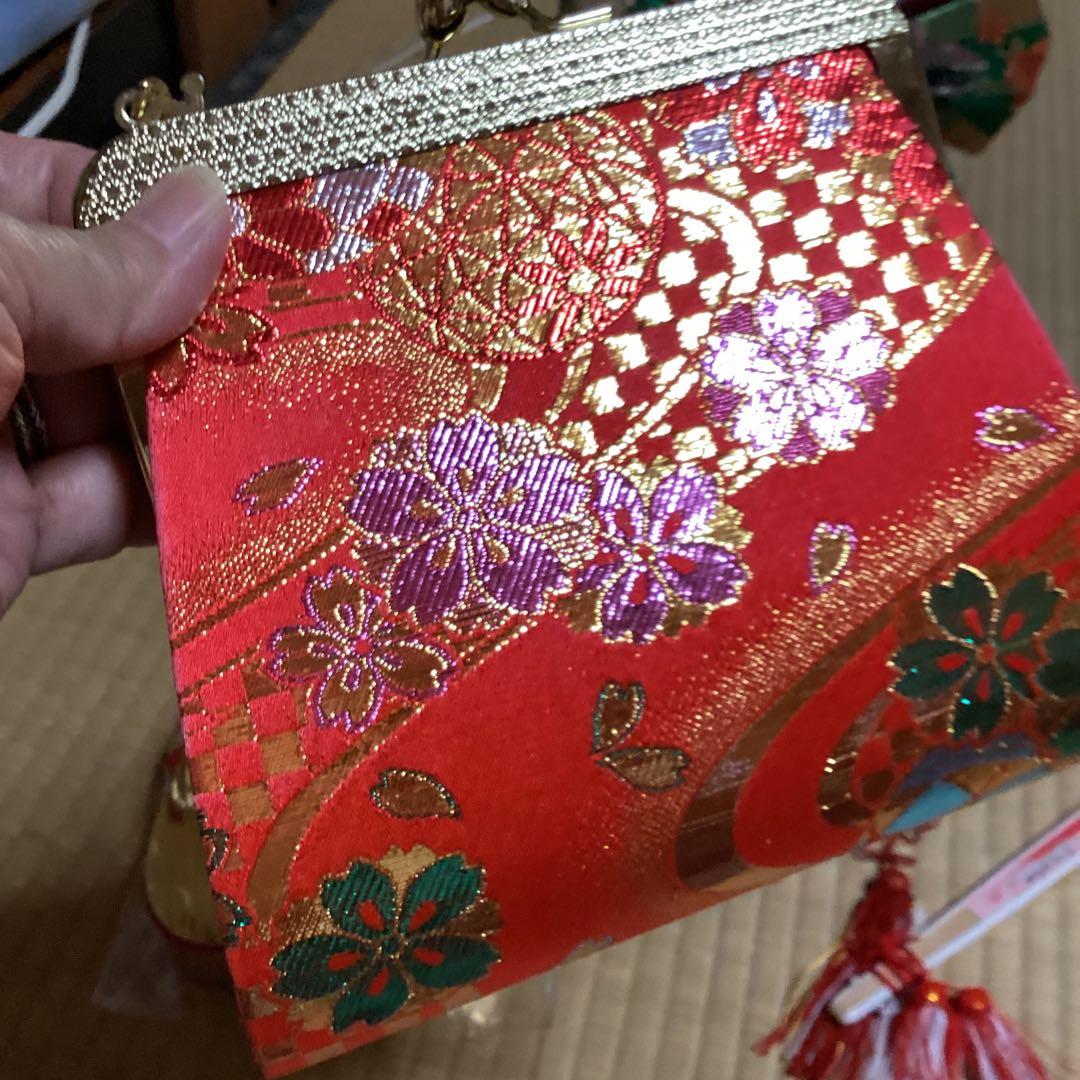 七五三小柄七里フルセット　帯幅14、5センチ　草履21センチ