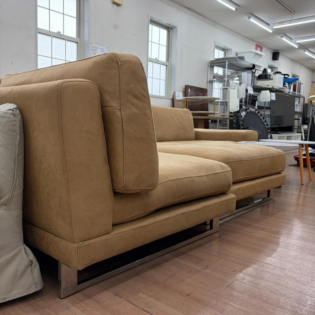 【福岡市限定】カウチソファ 関家具 リラックスフォームラベンナ