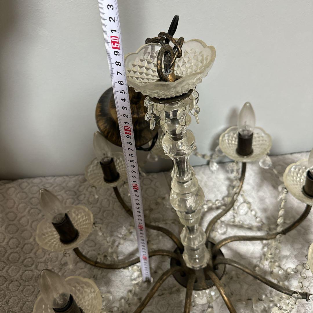 大型8灯シャンデリア