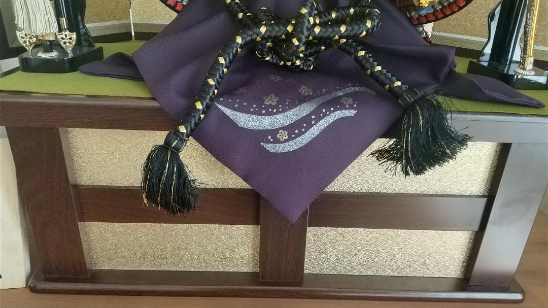 かぶれる兜！【陣屋】兜飾り　五月人形　※人気の収納台付き　武光節句人形工芸士作