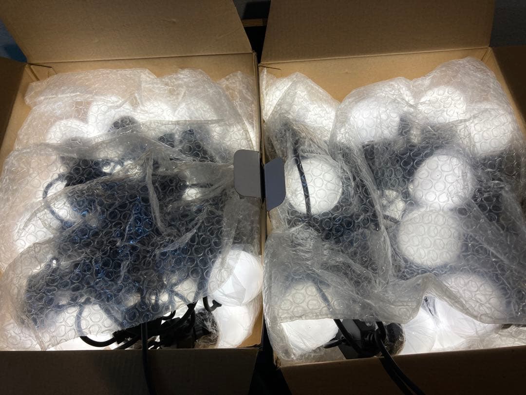 LEDストリングライト　 2セット売り 防水　ホワイトボール20灯 13m