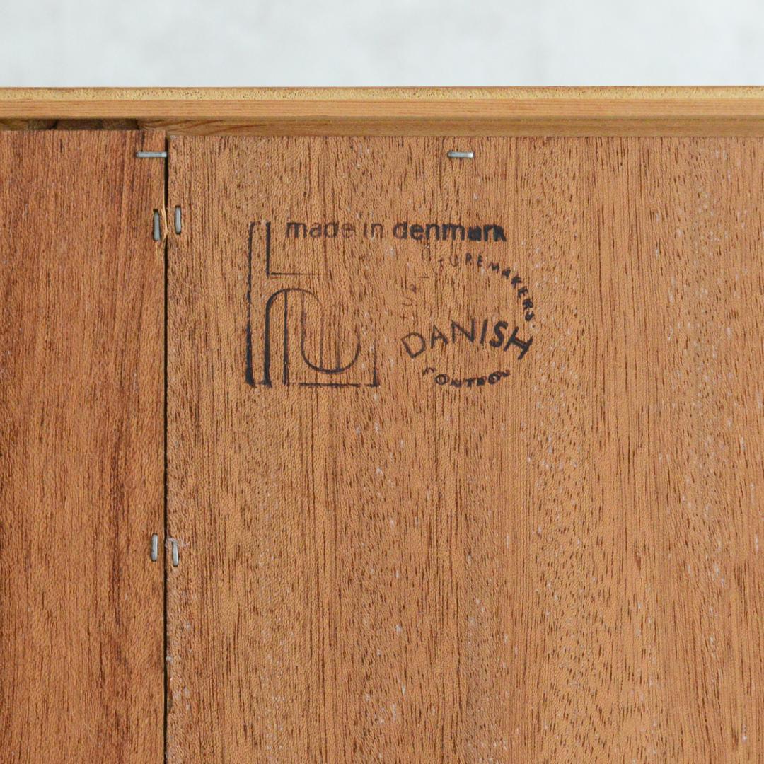 デンマーク 北欧ヴィンテージ チーク ブックシェルフ 北欧家具 ディスプレイ