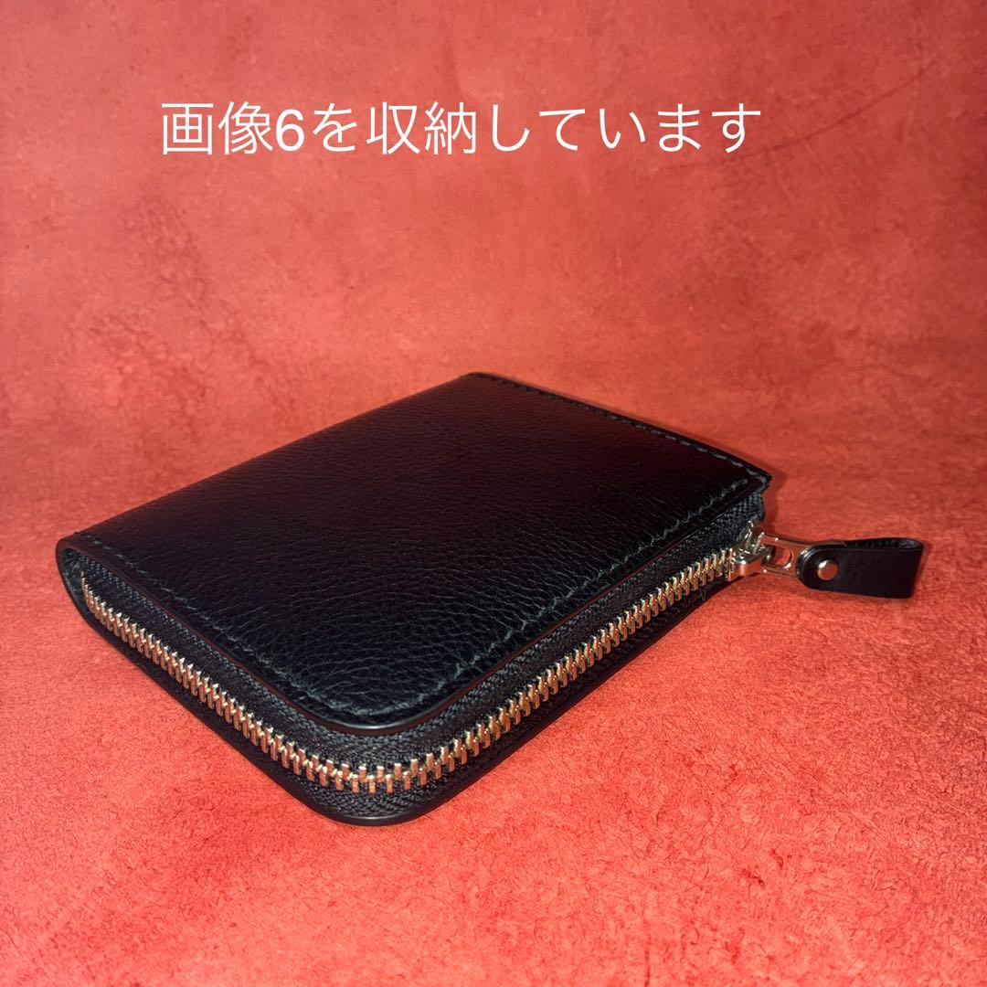 L字ファスナー革財布　黒　(たつろー様向け)