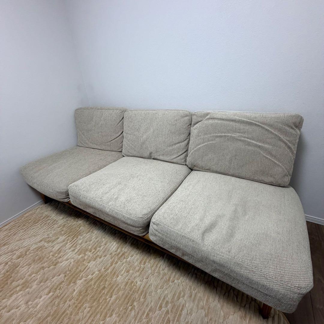 美品MOMO NATURAL [PICK UP] CLOUD SOFA | 3P