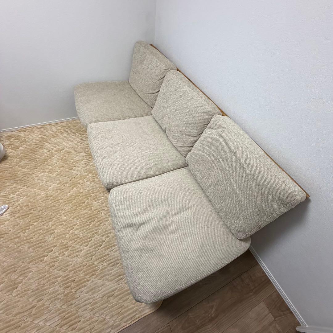 美品MOMO NATURAL [PICK UP] CLOUD SOFA | 3P