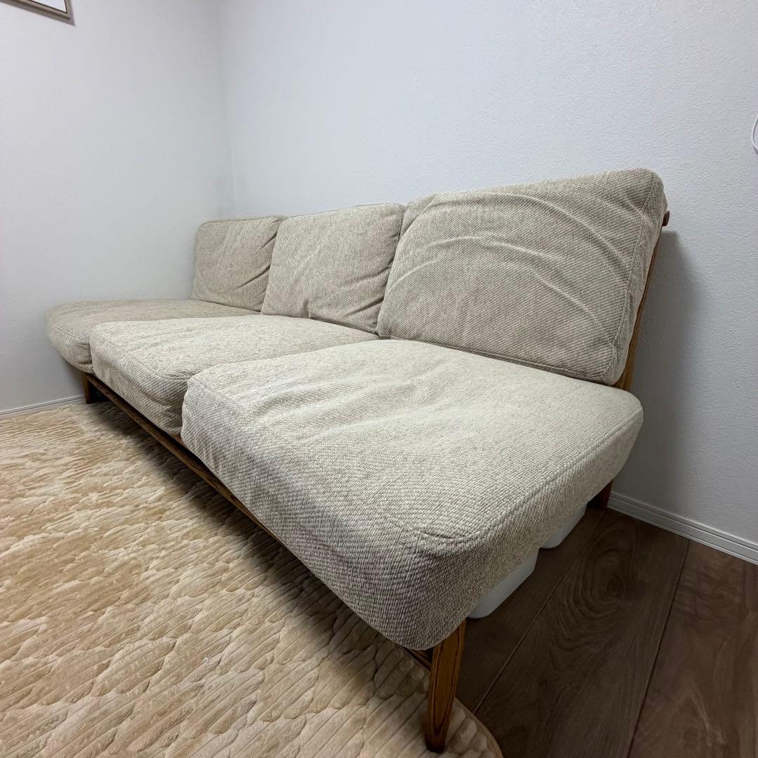 美品MOMO NATURAL [PICK UP] CLOUD SOFA | 3P