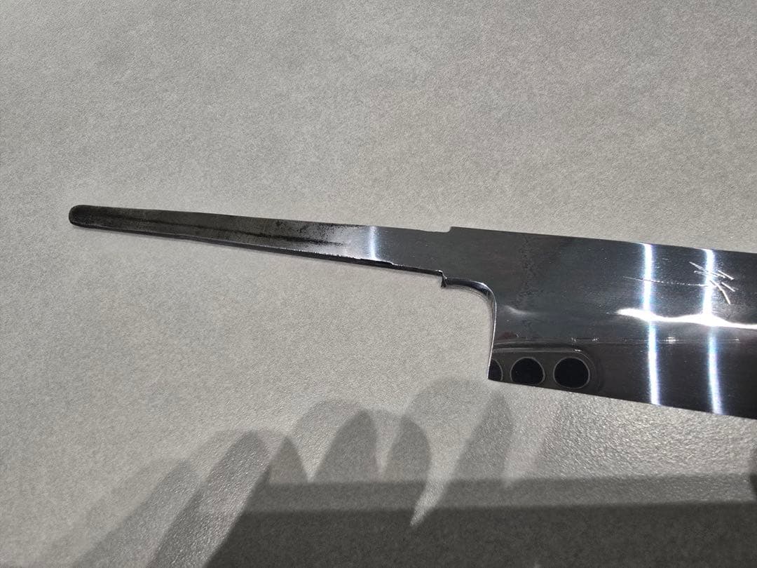 池田　辰夫　本焼　白鋼　柳刃330mm