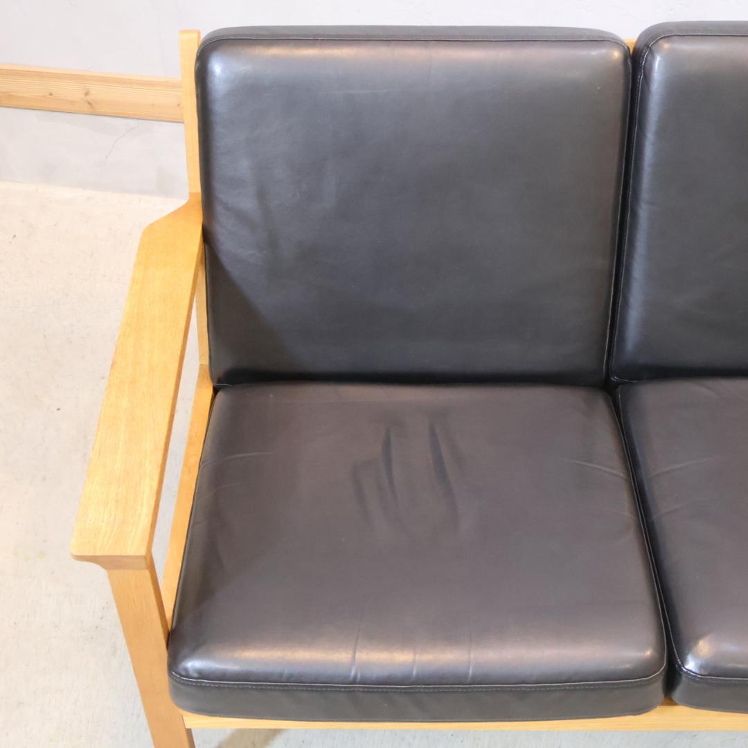 Karfカーフ Tlime+ 2seat sofa オーク材 2人掛けソファ