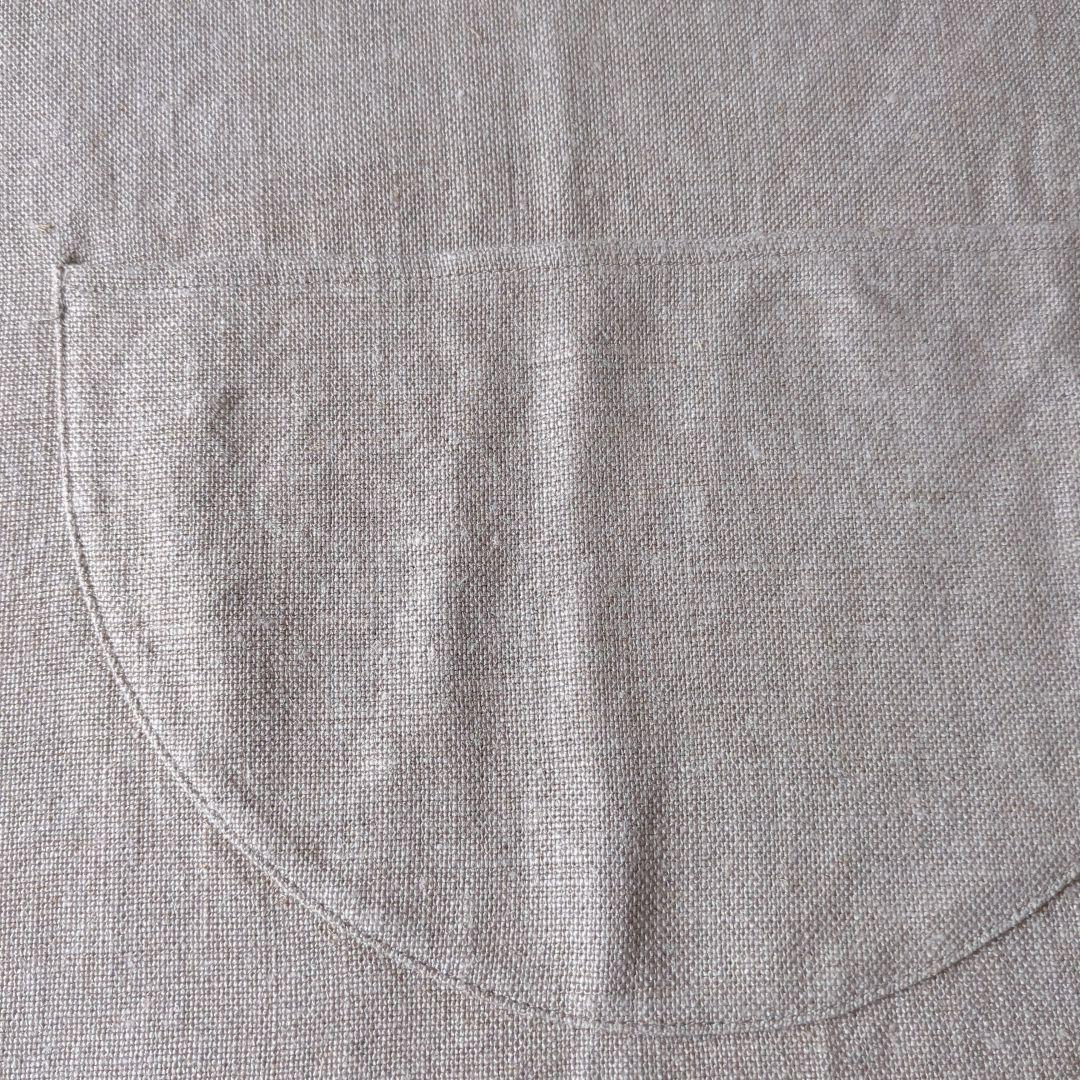 R&D.M.Co-/OLDMANS TAILOR キャンバスリネンエプロン