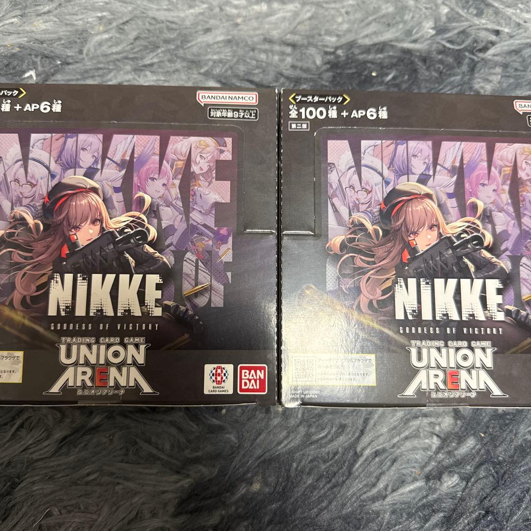 新品】ユニオンアリーナ 勝利の女神:NIKKE テープ付き未開封BOX - メルカリ
