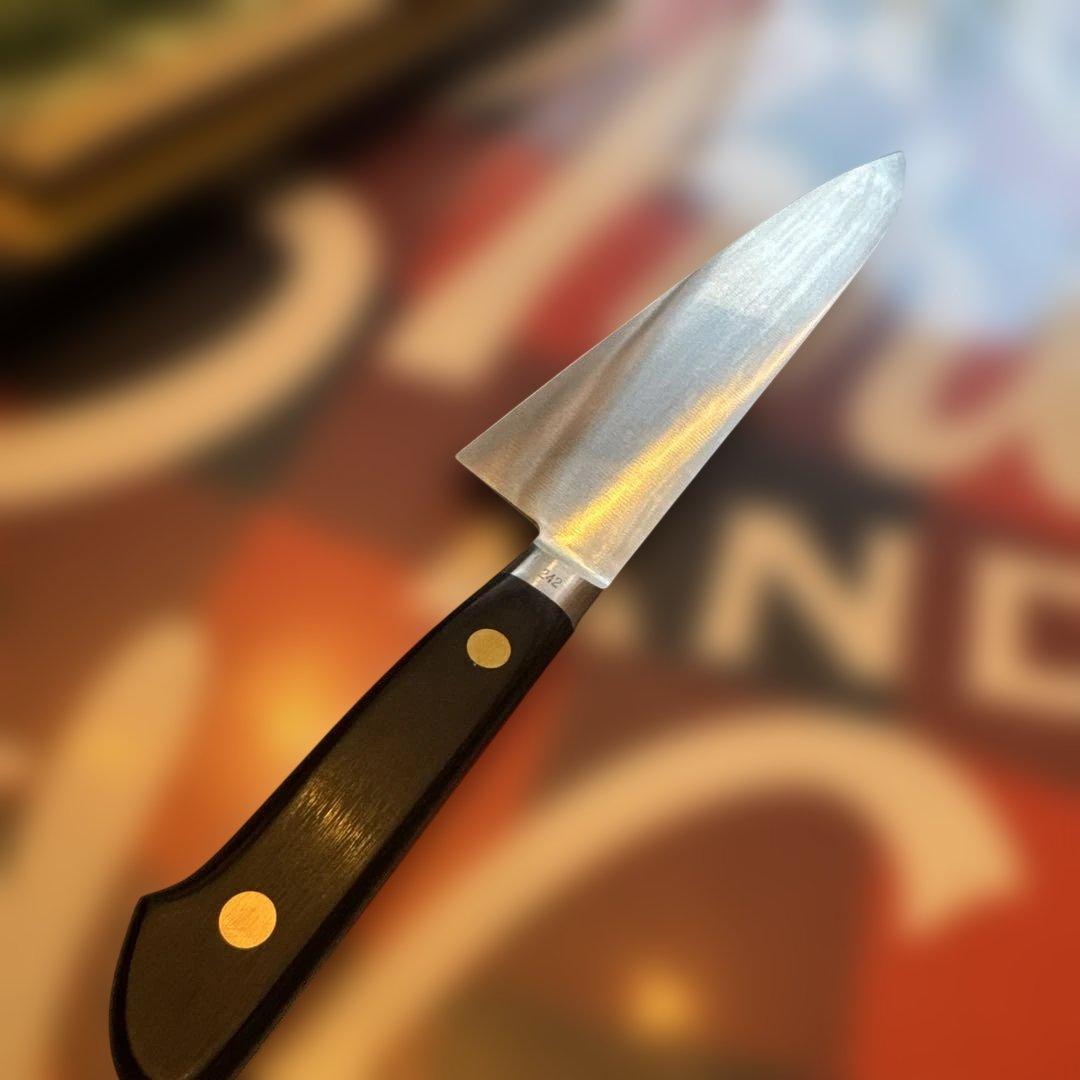 ミソノ (Misono)牛刀包丁 シルバー 21cm 花刻入り