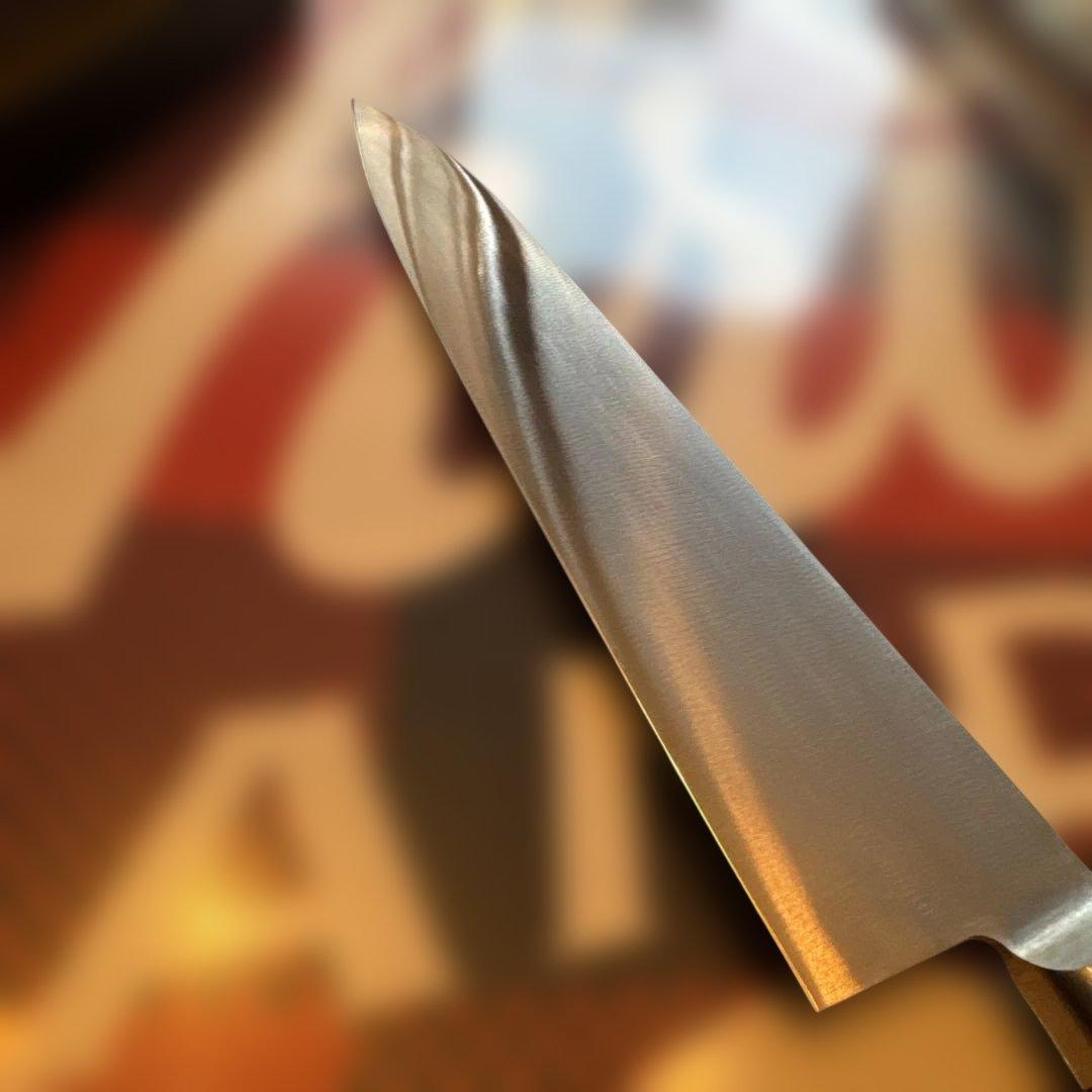 ミソノ (Misono)牛刀包丁 シルバー 21cm 花刻入り