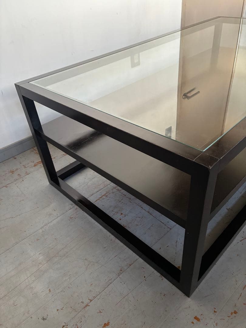 TIME & STYLE タイムアンドスタイル LLOYD ガラステーブル