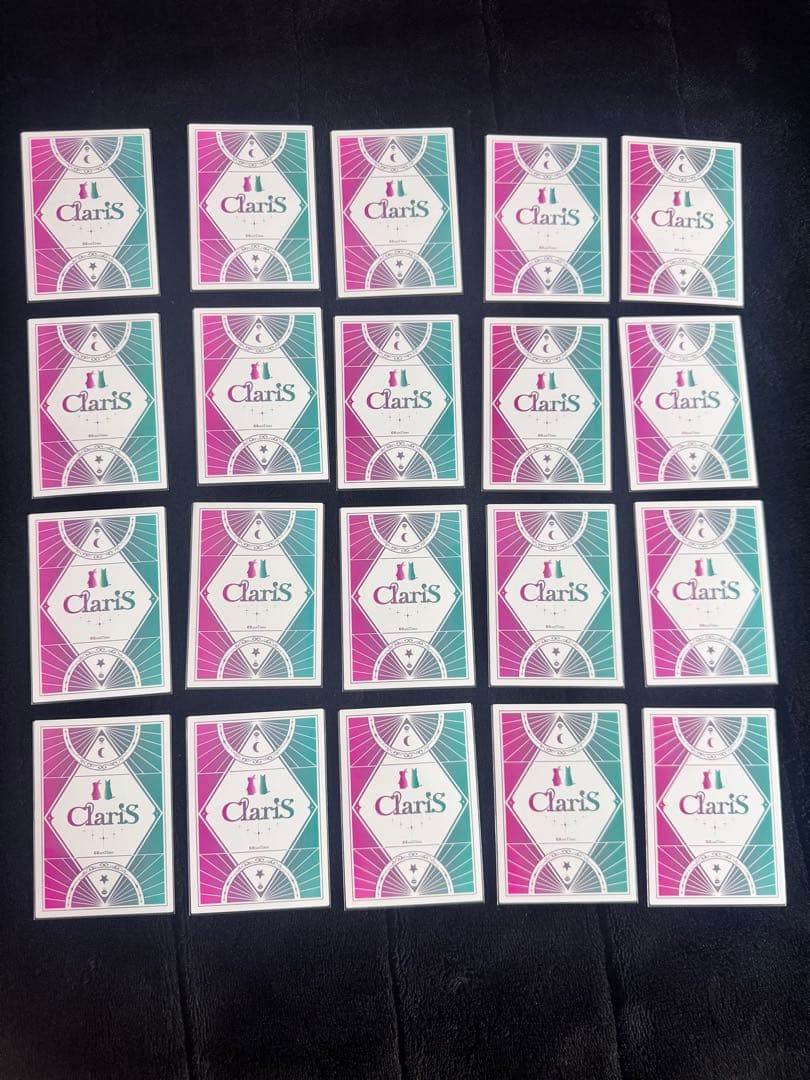 ClariS トレーディングカード 5種類コンプセット＋トレカファイル5個