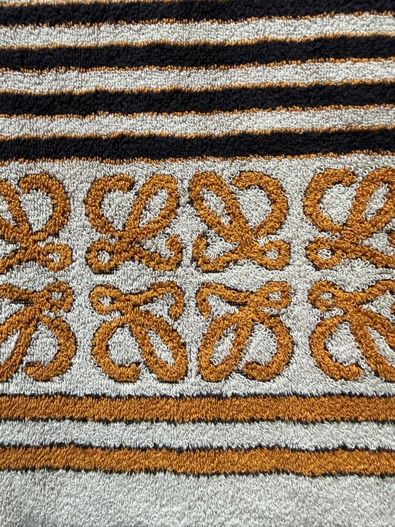 新品未使用★LOEWE ロエベ　コットンテリークロス　大判タオルケット